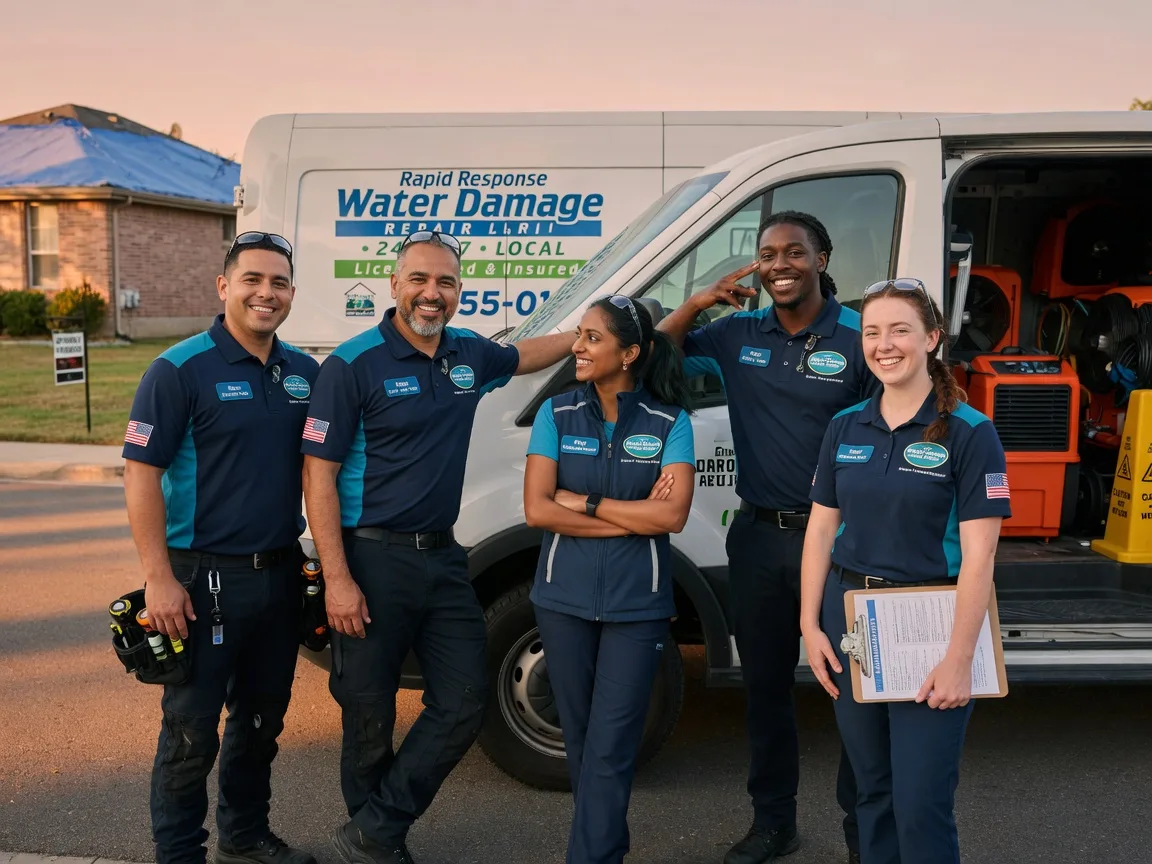 Water Damage Restoration company in Mertzon, TX
