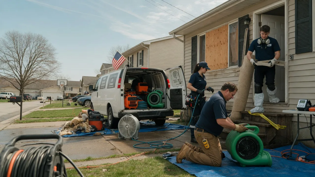 Water Damage Restoration in Mertzon, TX near me